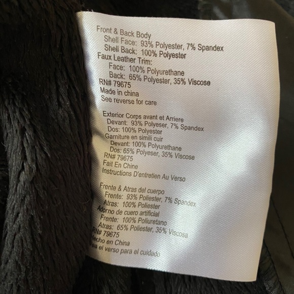 Michael Kors MK women’s jacket XL Black gold - Picture 14 of 15